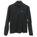 古着 MILLET ミレー 長袖 ハーフジップ ウェア S ブラック アウトドア レディース 【中古】(4)