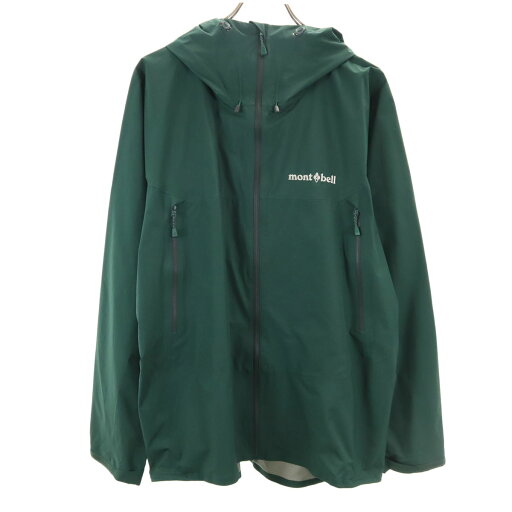 古着 mont-bell モンベル 1128648 トレッカー レインジャケット L グリーン アウトドア 収納袋付き メンズ 【中古】 古着 mont-bell モンベル 1128648 トレッカー レインジャケット L グリーン アウトドア 収納袋付き メンズ 【中古】
