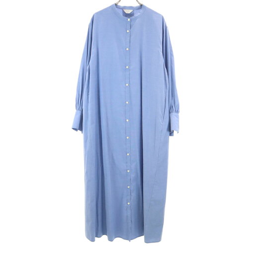 古着 SLOBE IENA スローブイエナ 長袖 シャツワンピース ブルー レディース 【中古】 古着 SLOBE IENA スローブイエナ 長袖 シャツワンピース ブルー レディース 【中古】