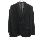 古着 Calvin klein カルバンクライン テーラードジャケット 38S ブラック メンズ 【中古】