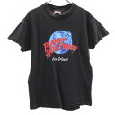 古着 PLANET HOLLYWOOD プラネットハリウッド 90s オールド USA製 半袖 Tシャツ S 黒 シングルステッチ メンズ 【中古】(4)
