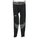 古着 UNDER ARMOUR アンダーアーマー ゴールドギア タイツ SM ブラック メンズ 【中古】(4)
