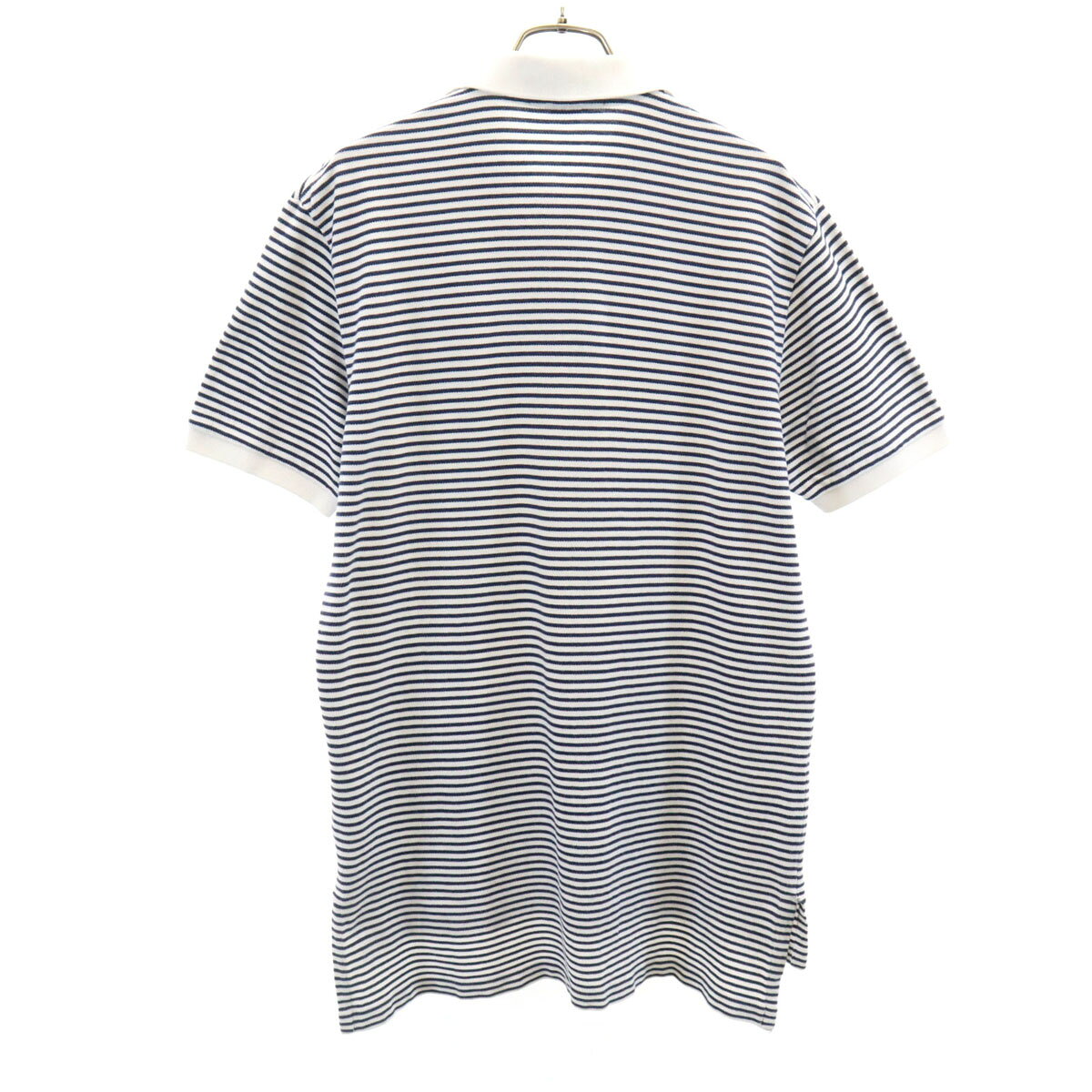 古着 Polo by Ralph Lauren ポロバイラルフローレン ボーダー柄 半袖 ポロシャツ M...