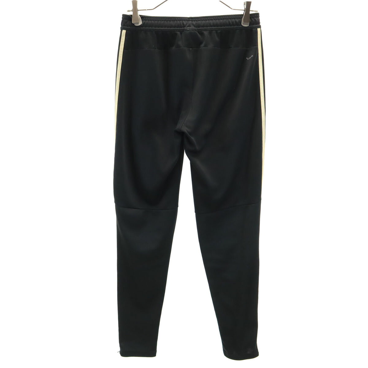 古着 adidas アディダス トレーニング トラックパンツ M 黒 メンズ 【中古】 2