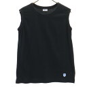 古着 ORCIVAL オーシバル タンクトップ 1 ブラック レディース 【中古】