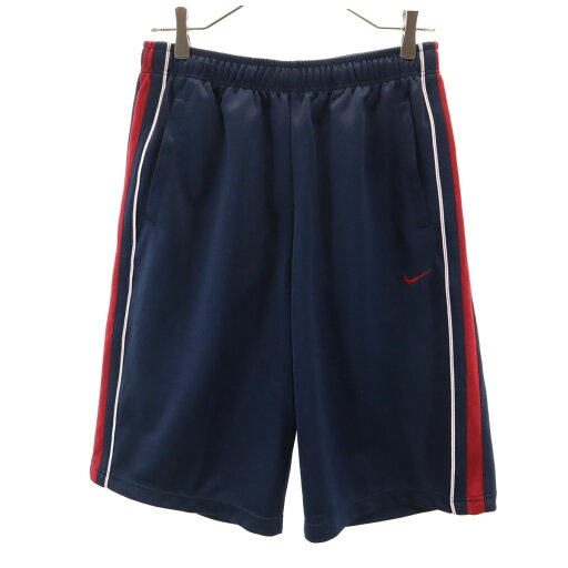 古着 NIKE ナイキ ジャージ ハーフパンツ XL ネイビー メンズ 【中古】 古着 NIKE ナイキ ジャージ ハーフパンツ XL ネイビー メンズ 【中古】