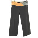 古着 THE NORTH FACE ノースフェイス クロップド レギンス XS チャコールグレー アウトドア タイツ レディース 【中古】
