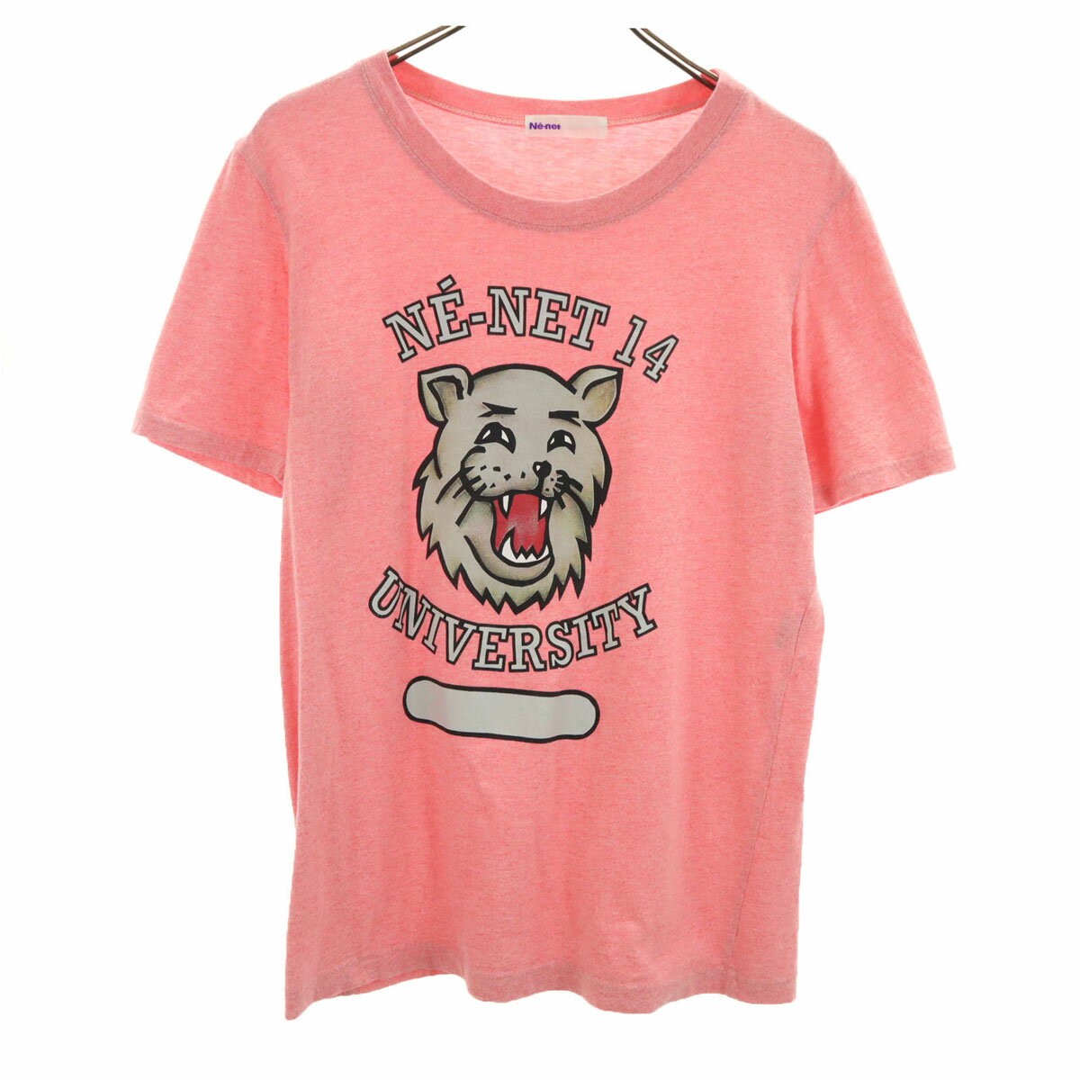 古着 Ne-net ネネット 半袖 Tシャツ 3 レッド系 レディース 【中古】