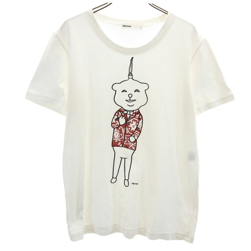 古着 Ne-net ネネット 日本製 半袖 Tシャツ 3 ホワイト レディース 【中古】 古着 Ne-net ネネット 日本製 半袖 Tシャツ 3 ホワイト レディース 【中古】