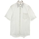 古着 Burberrys バーバリーズ 90s オールド 半袖 コットンシャツ 43 ホワイト メンズ 【中古】