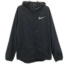 古着 NIKE ナイキ ランニング ウインドブレーカー S 黒 メンズ 【中古】