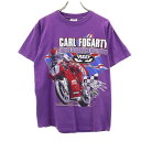 古着 Cox Casuals コックス カジュアルズ 90s オールド 半袖 Tシャツ S パープル メンズ 【中古】(4)
