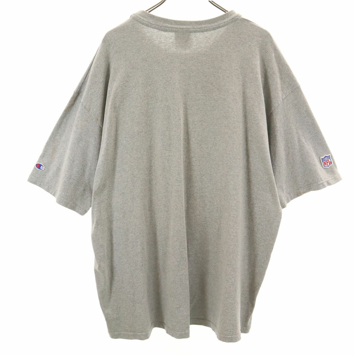 古着 Champion チャンピオン NFL アメリカンフットボール 半袖 Tシャツ グレー系 ...