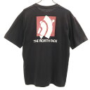 古着 THE NORTH FACE ザノースフェイス 半袖 Tシャツ M ブラック アウトドア NT32203Z メンズ 【中古】