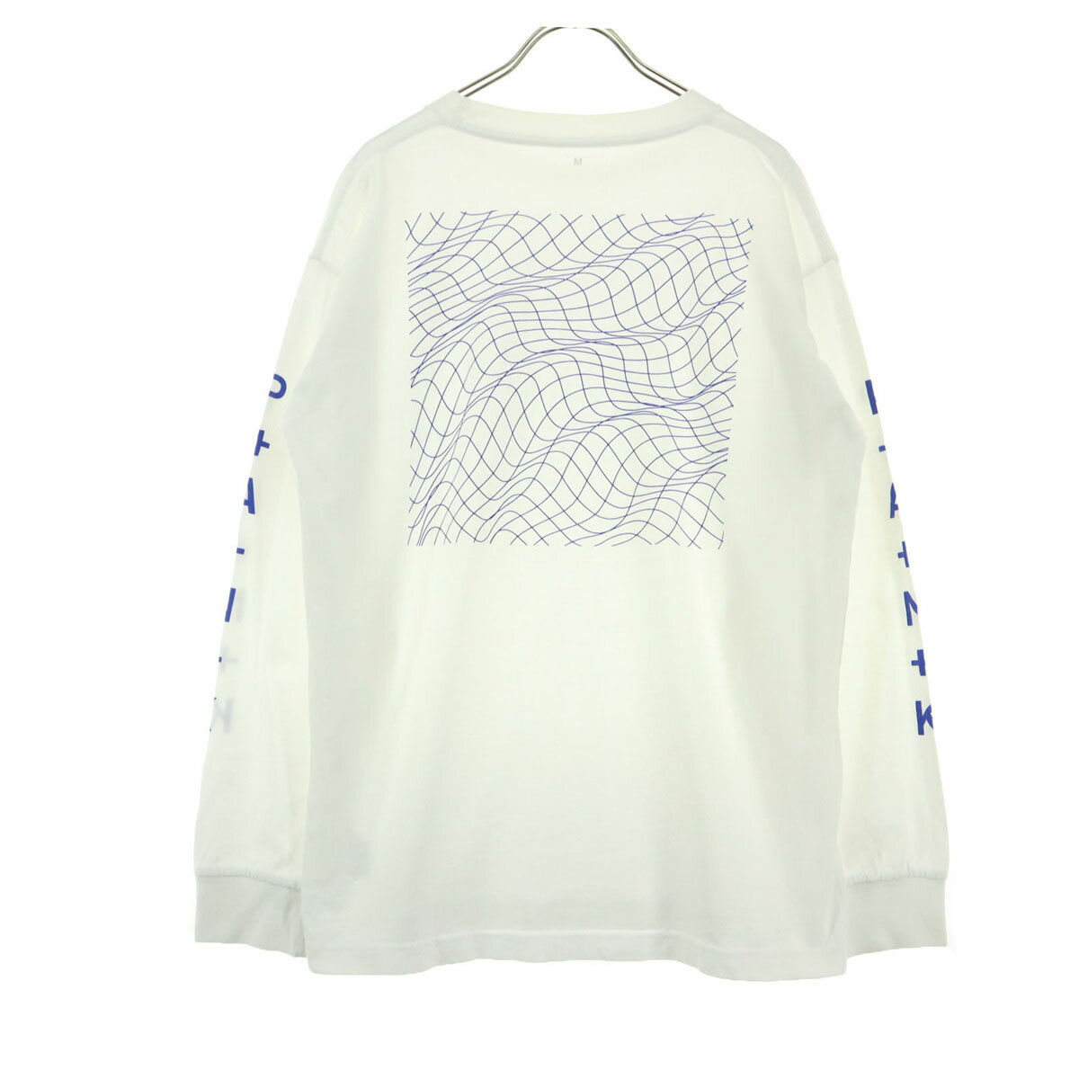 古着 Perfume パフューム LIVE ワンポイント 長袖 袖リブ Tシャツ M ホワイト メンズ 【中古】