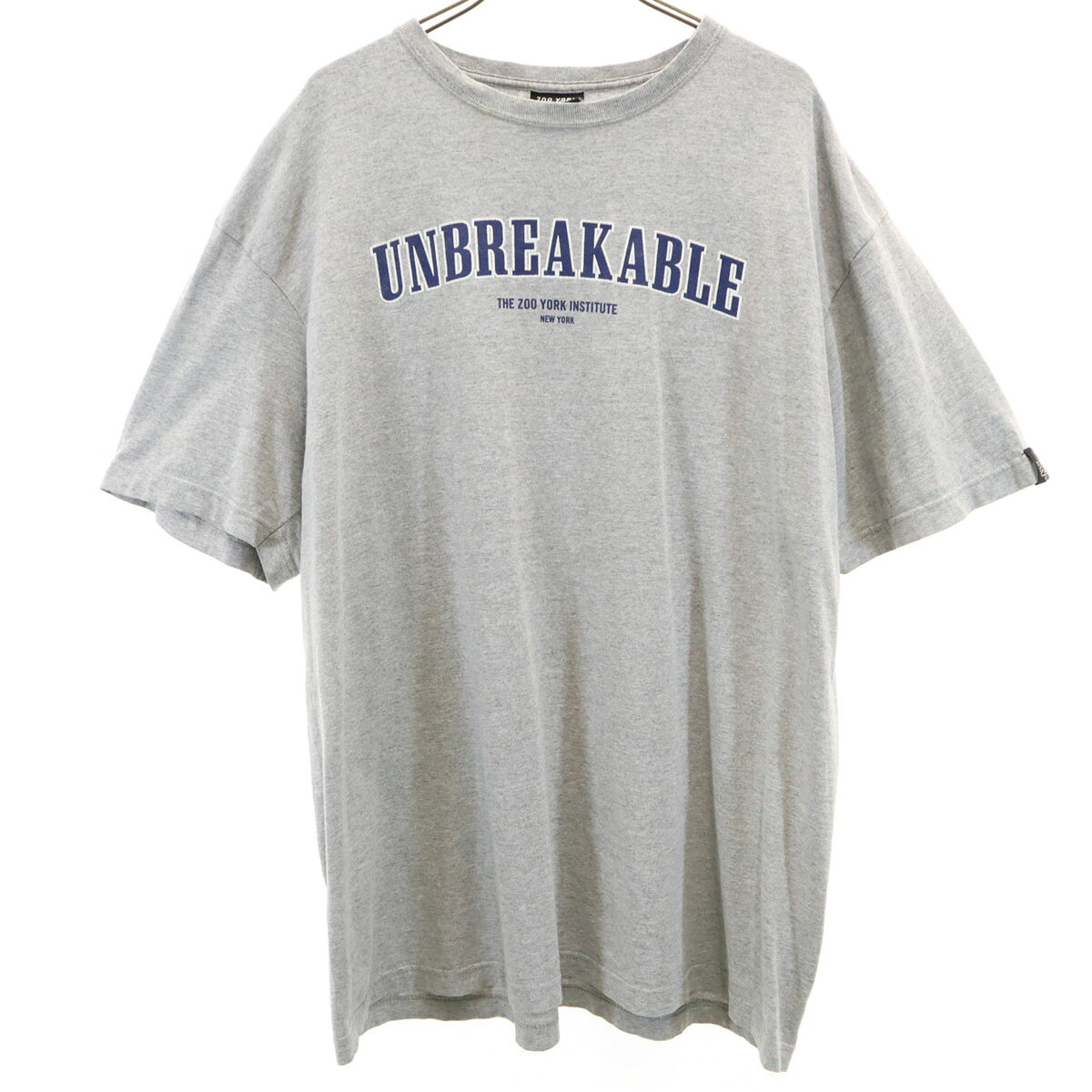 古着 ZOO YORK ズーヨーク 半袖 Tシャツ XL グレー系 メンズ 【中古】 【PD】