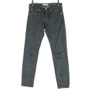 古着 RED CARD レッドカード 日本製 デニムパンツ 23 ブラック レディース 【中古】