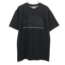 古着 THE NORTH FACE ノースフェイス 半袖 Tシャツ L ブラック アウトドア NT32100 メンズ 【中古】