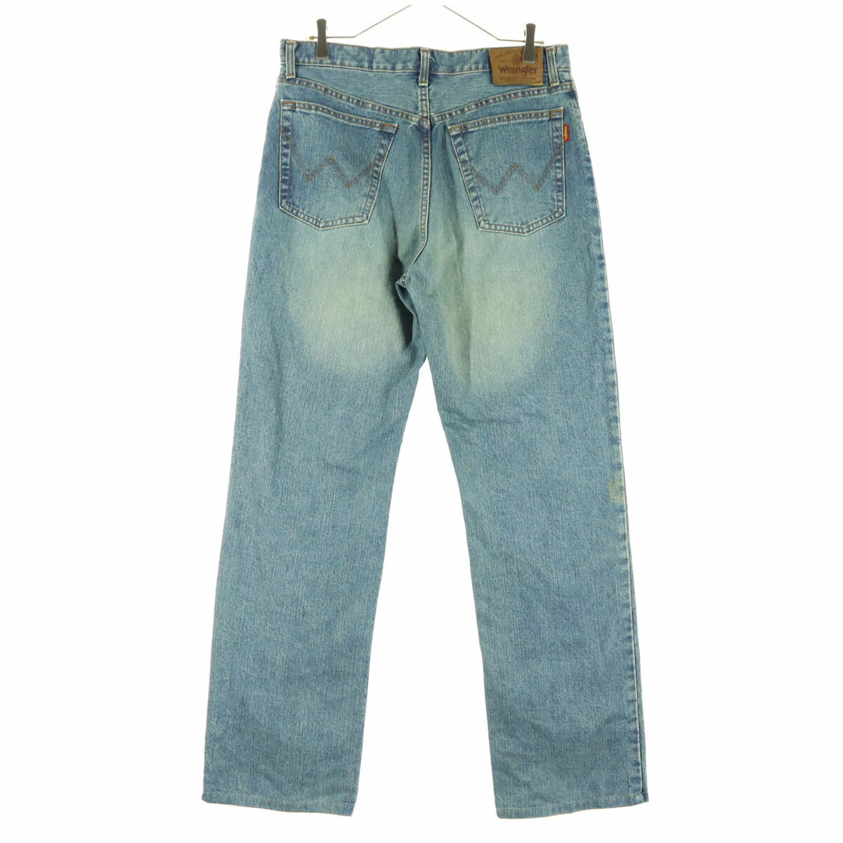 古着 Wrangler ラングラー 日本製 デニムパンツ w34 ブルー メンズ 【中古】