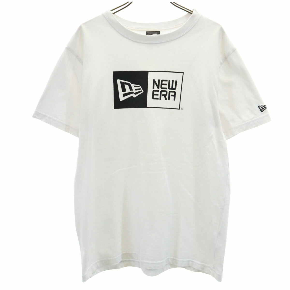 Rakuten - 古着 NEW ERA ニューエラ 半袖 Tシャツ M ホワイト メンズ 【中古】 【PD】