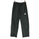古着 美品 adidas アディダス ウインドパンツ M ブラック メンズ 【中古】