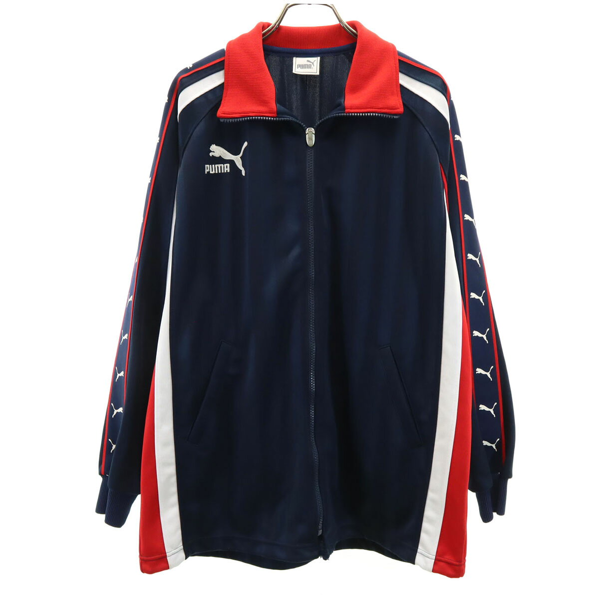 PUMA　Edition　別注　トラックジャケット　ハイネック　ネイビー PUMA Edition 別注 トラックジャケット ハイネック ネイビー
