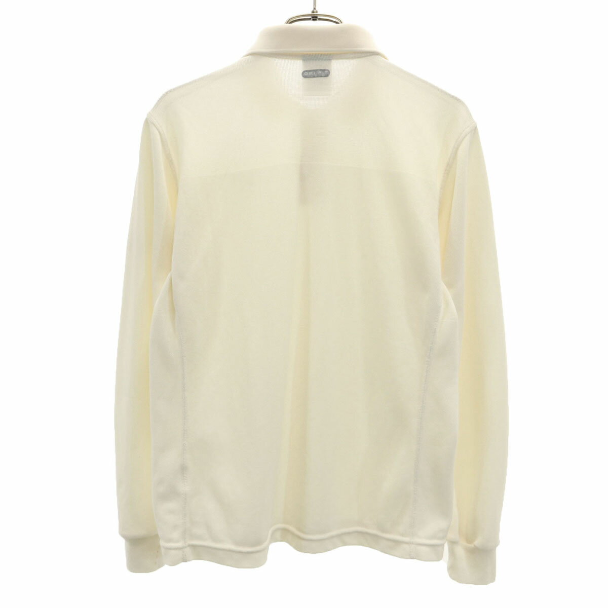 古着 NIKE ナイキ ゴルフ 長袖 ポロシャツ L アイボリー レディース 【中古】