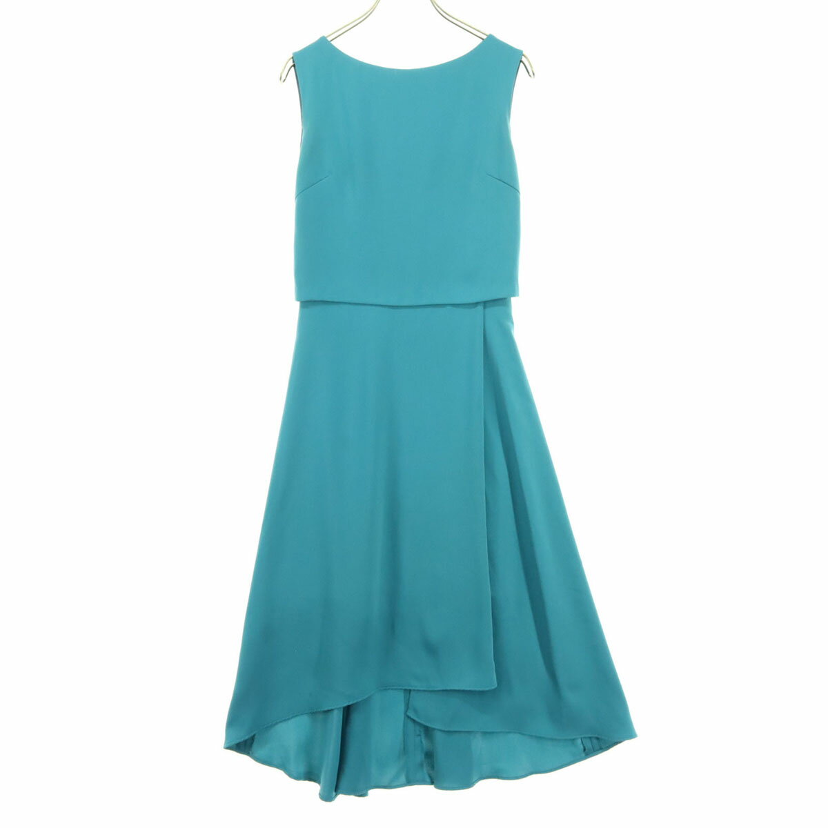 古着 FRAY I.D フレイアイディー 日本製 ノースリーブ ワンピース 0 グリーン系 レディース 【中古】