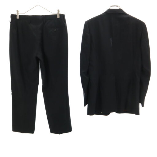古着 Paul Smith ポールスミス 日本製 ウール スーツ 上下 セットアップ M 黒 メンズ 【中古】