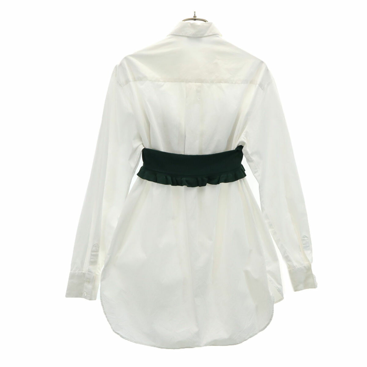 古着 KENZO ケンゾー 長袖 レイヤード シャツ ホワイト レディース 【中古】