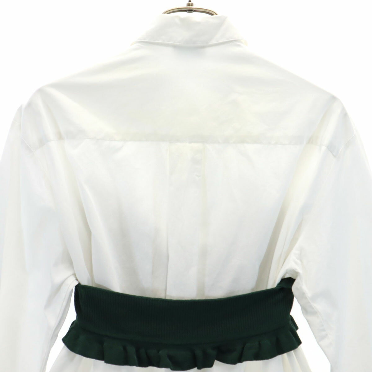 古着 KENZO ケンゾー 長袖 レイヤード シャツ ホワイト レディース 【中古】