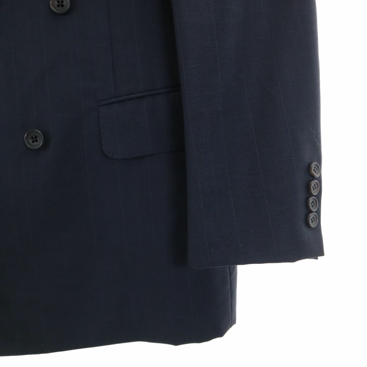 古着 Burberrys バーバリーズ 90s オールド スーツ 上下 セットアップ ネイビー系 メンズ 【中古】