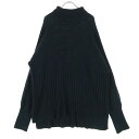 古着 FREAK'S STORE フリークスストア 長袖 ハイネック セーター S ブラック メンズ 【中古】 【PD】