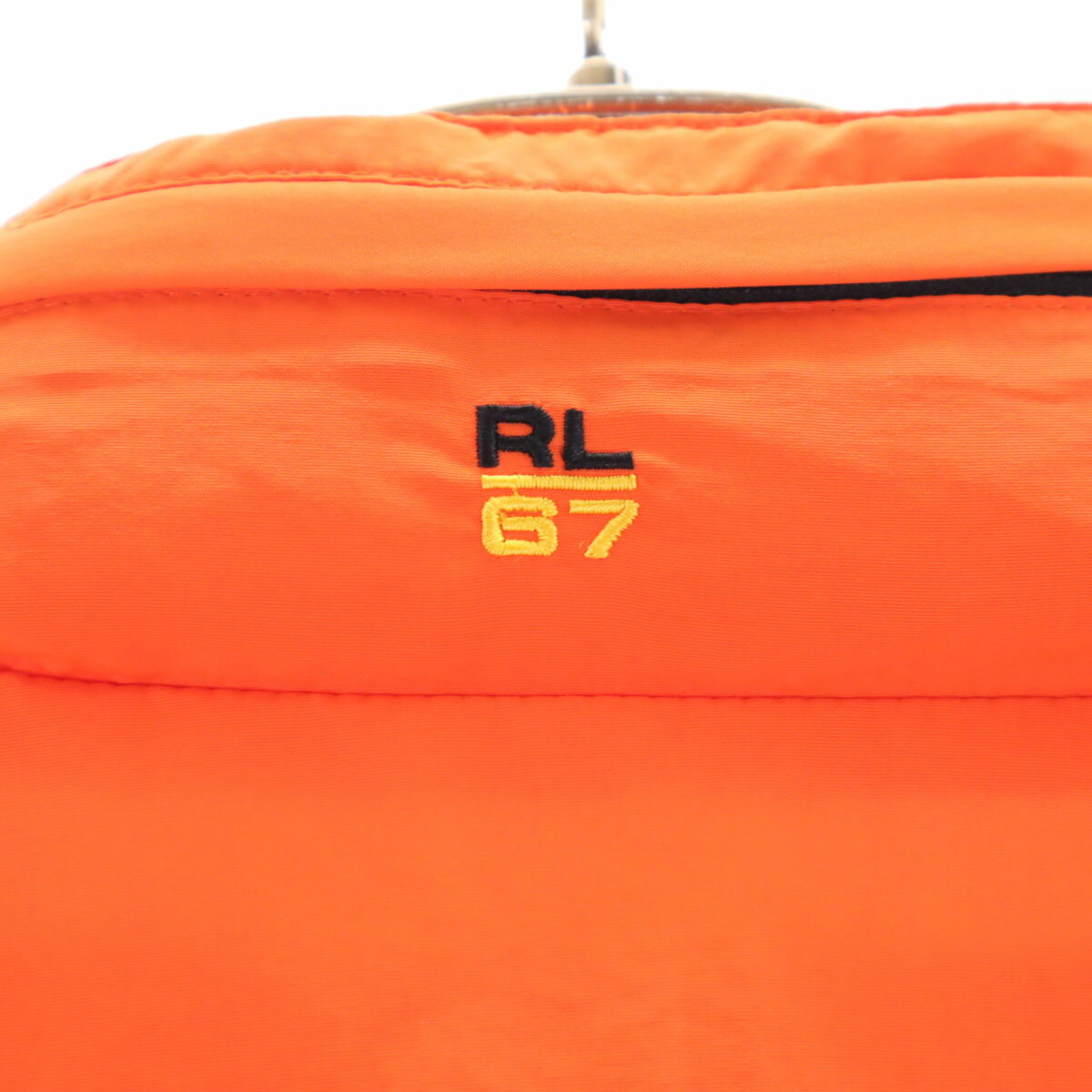 古着 POLO JEANS ポロジーンズ ベスト M オレンジ Ralph Lauren ラルフローレン メンズ 【中古】