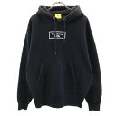 古着 FR2 エフアールツー Smoking Kills 長袖 スウェットパーカー M ブラック 裏起毛 レディース 【中古】