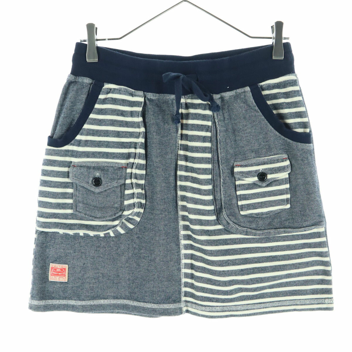 古着 KRIFF MAYER クリフメイヤー ミニスカート M ネイビー系 レディース 【中古】