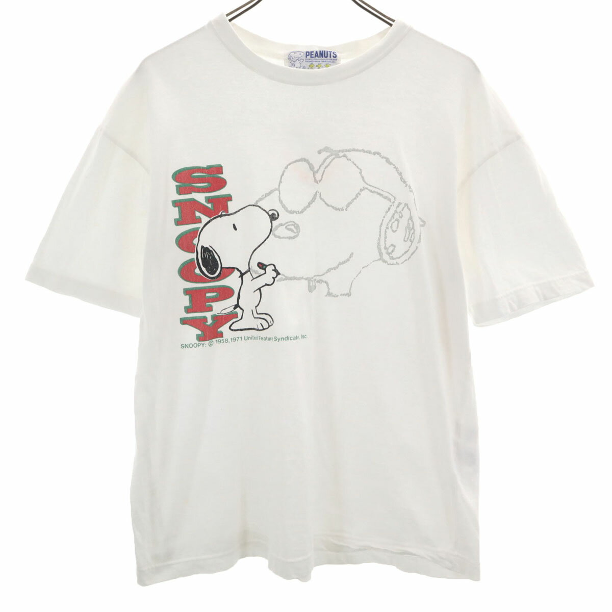 古着 PEANUTS ピーナッツ SNOOPY 半袖 T