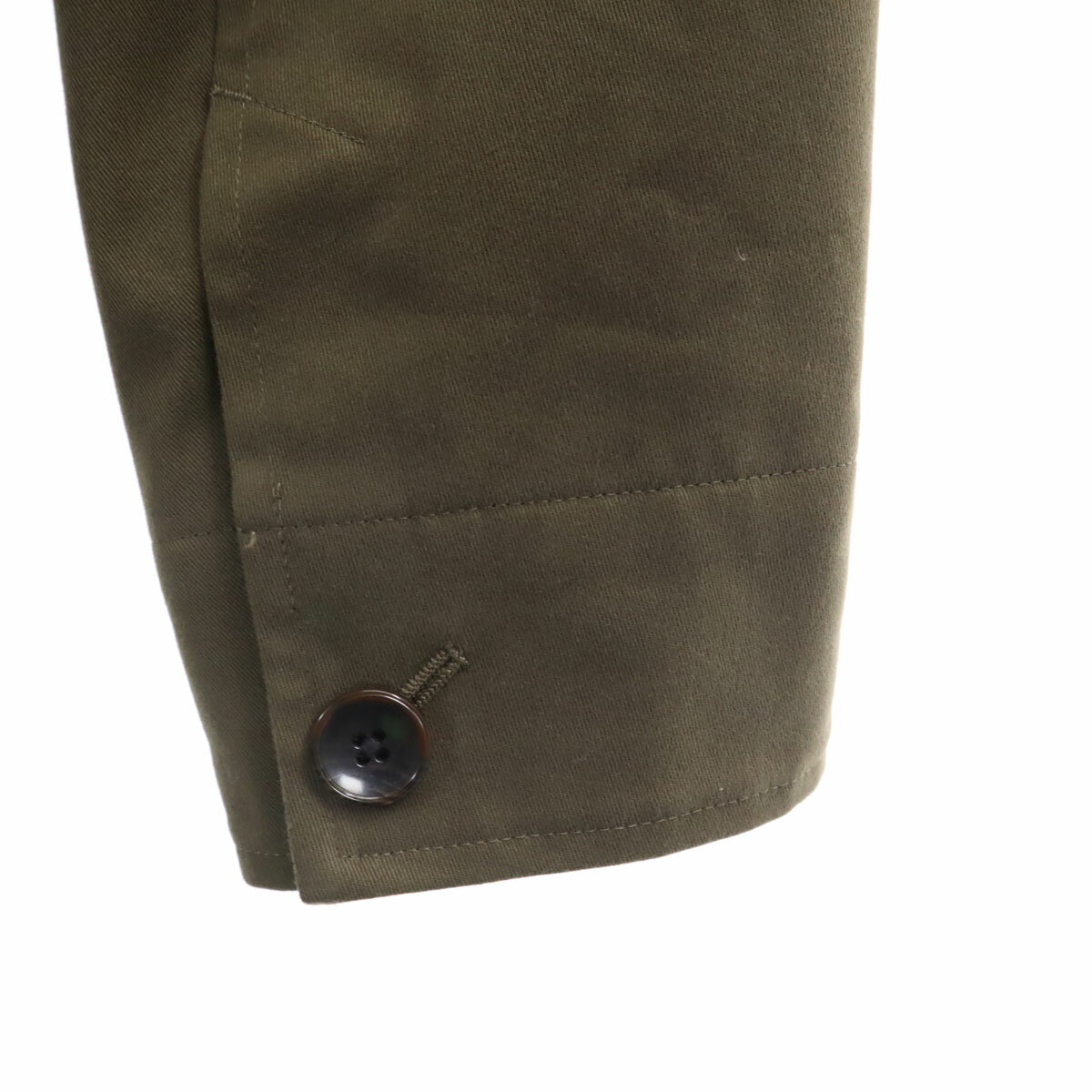 古着 SHIPS シップス エアータッチ ツイルカバー ジャケット L カーキ メンズ 【中古】