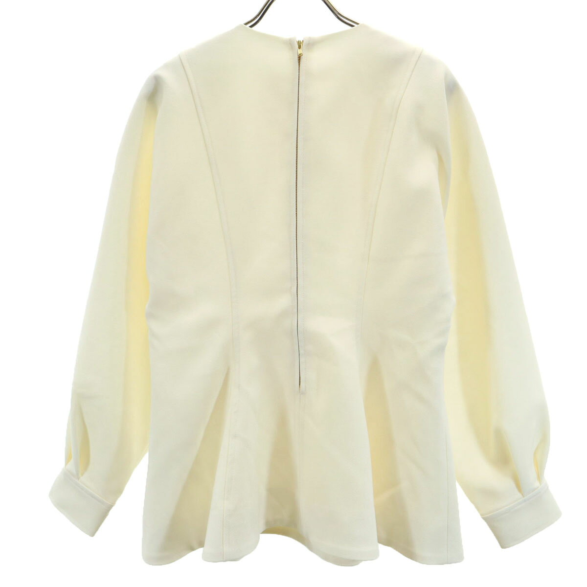 古着 Mila Owen ミラオーウェン 長袖 シャツ 0 ホワイト系 バックファスナー レディース 【中古】 【PD】 space01-10717731 古着、USED専門百貨店BIG2nd サンプル画像2