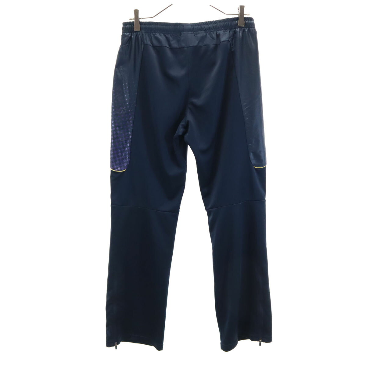古着 adidas アディダス トレーニング ロングジャージパンツ S ネイビー メンズ 【...