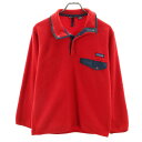 古着、USED専門百貨店BIG2ndで買える「古着 patagonia パタゴニア 00s 25450 オールド シンチラ ハーフボタン ボア フリースジャケット XS レッド プルオーバー アウトドア メンズ 【中古】」の画像です。価格は8,580円になります。