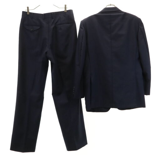 古着 Burberrys バーバリーズ 90s ウール オールド スーツ 上下 セットアップ A6/85 ネイビー メンズ 【中古】