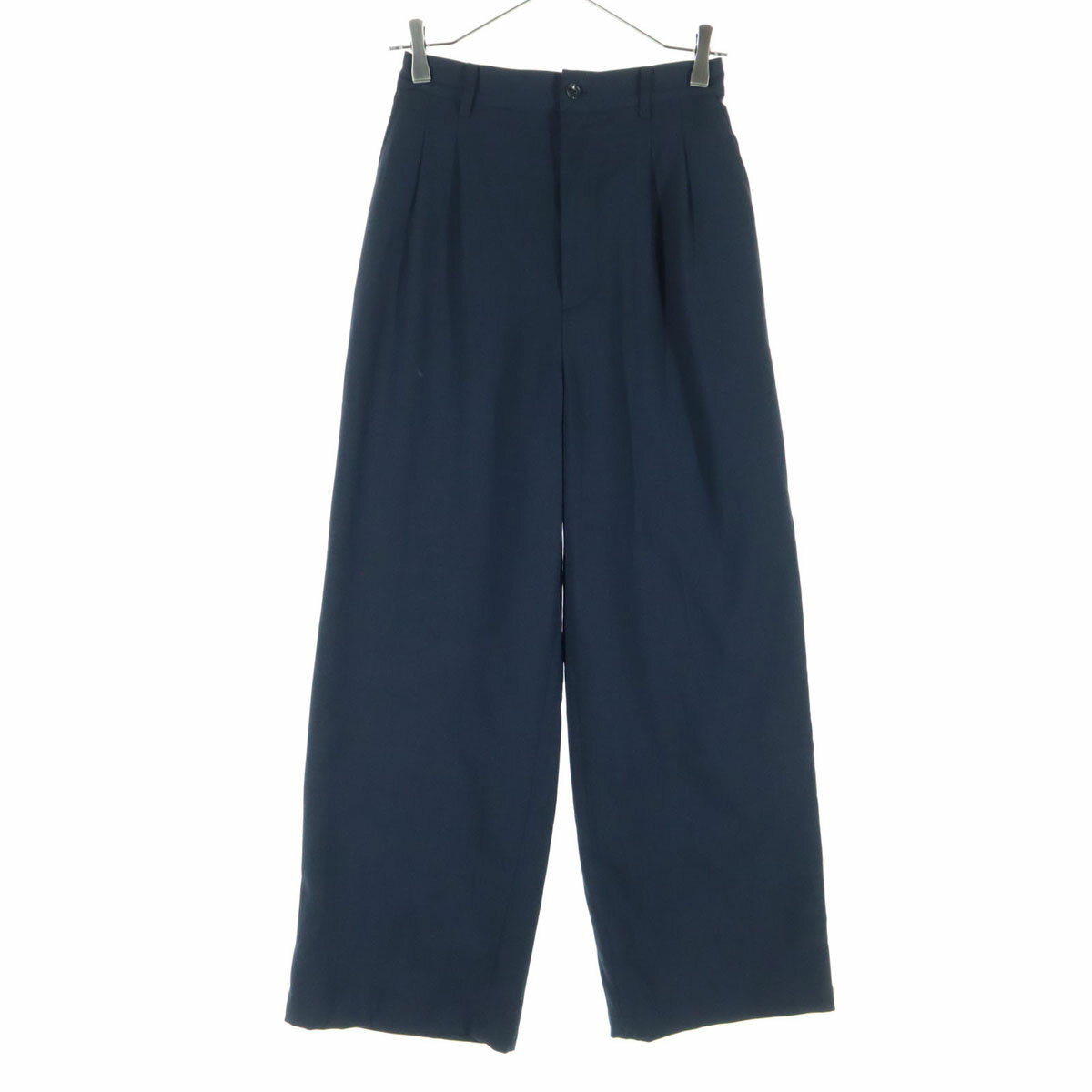 樂天商城 - 古着 美品 FREAK'S STORE フリークスストア スラックスパンツ S ネイビー レディース 【中古】 【PD】
