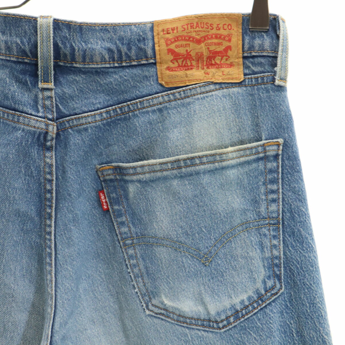古着 Levi's リーバイス STAY LOOSE デニムパンツ W30 ブルー ジーンズ メンズ 【中古】