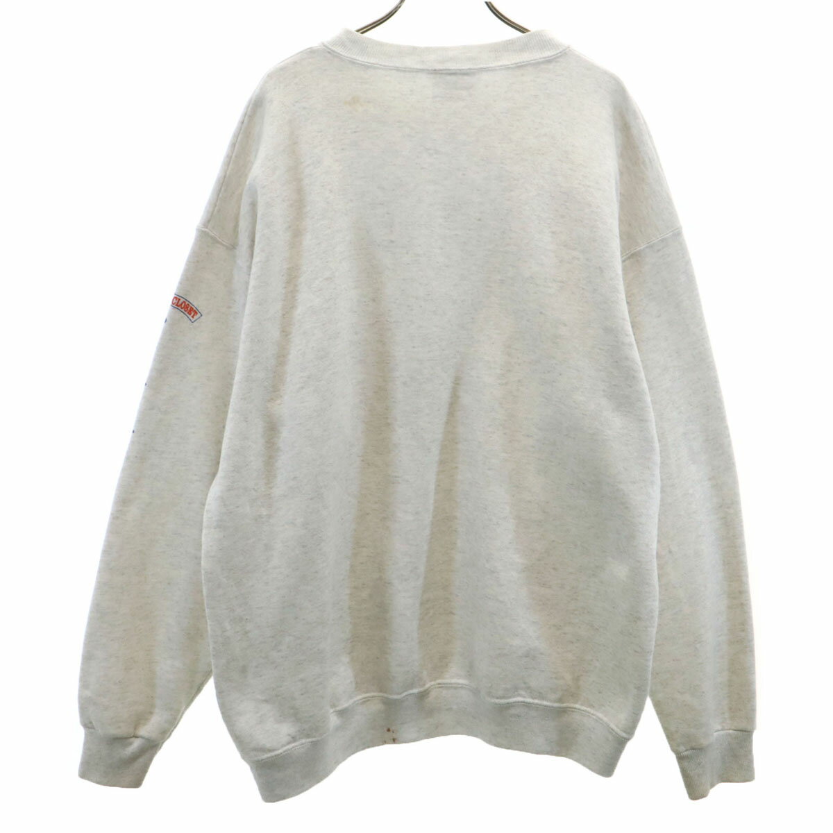 古着 Lee リー 90s USA製 オールド Phys Ed staff 長袖 スウェット トレーナー XL グレー メンズ 【中古】