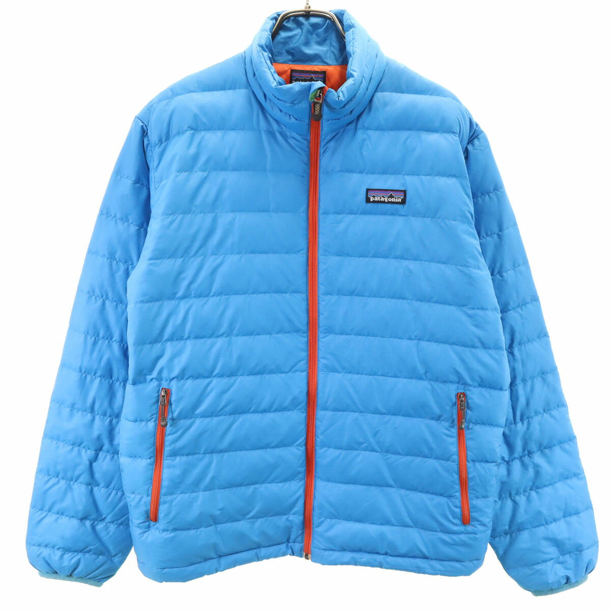 古着 patagonia パタゴニア ダウンジャケット XS 水色 84673FA12 アウトドア  ...