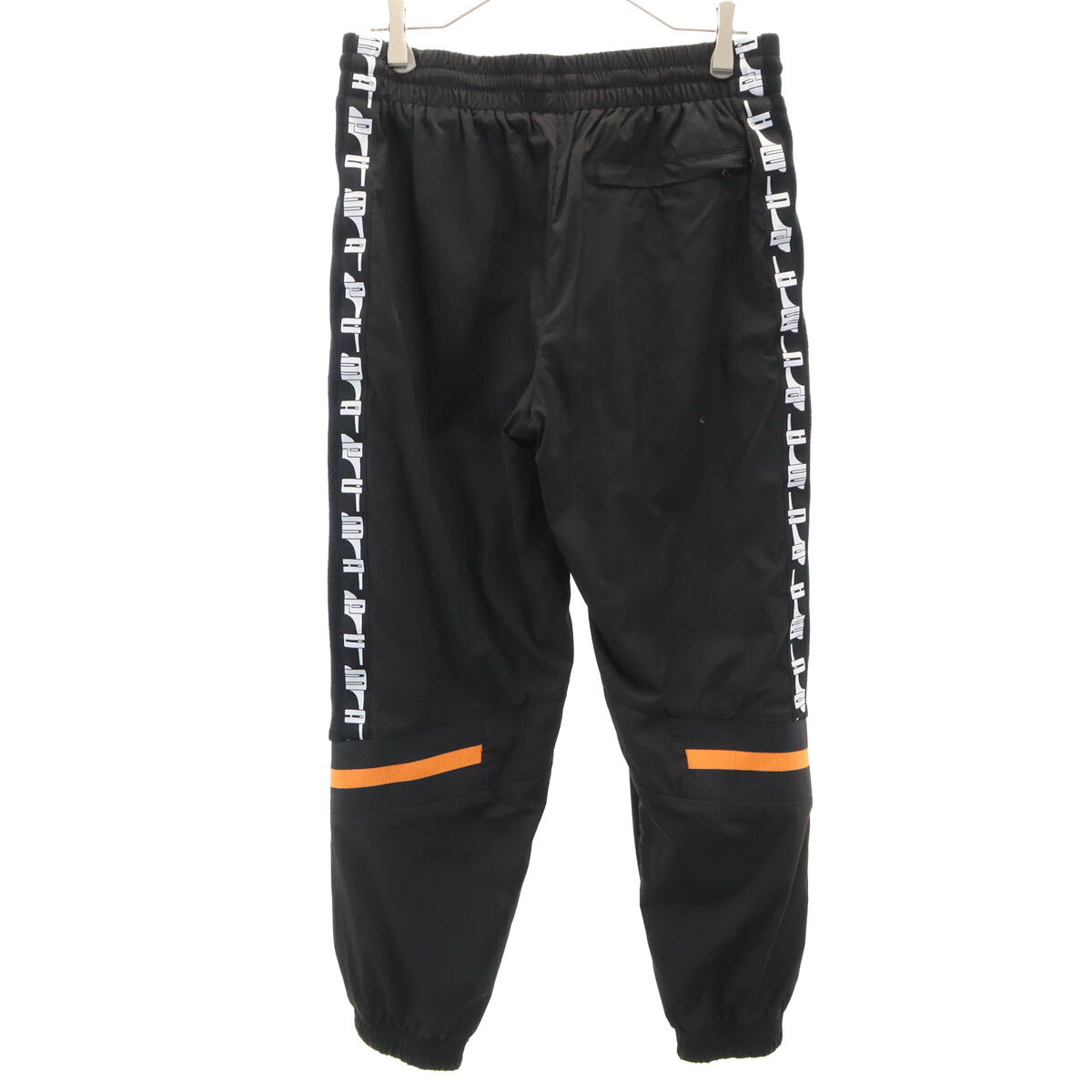 古着 PUMA プーマ ウインドパンツ L ブラック メンズ 【中古】