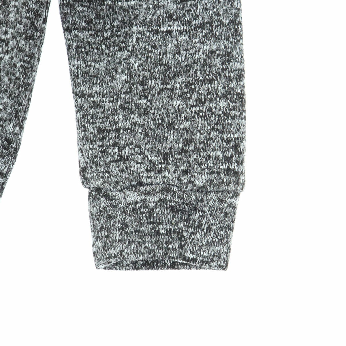 古着 美品 FILA フィラ 裏起毛 長袖 ニットコート M グレー レディース 【中古】