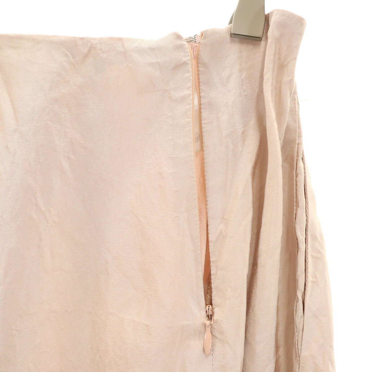 古着、USED専門百貨店BIG2ndの古着 JIL SANDER NAVY ジルサンダーネイビー イタリア製 ミディ丈 プリーツスカート 34 ピンク レディース 【中古】｜アングル3