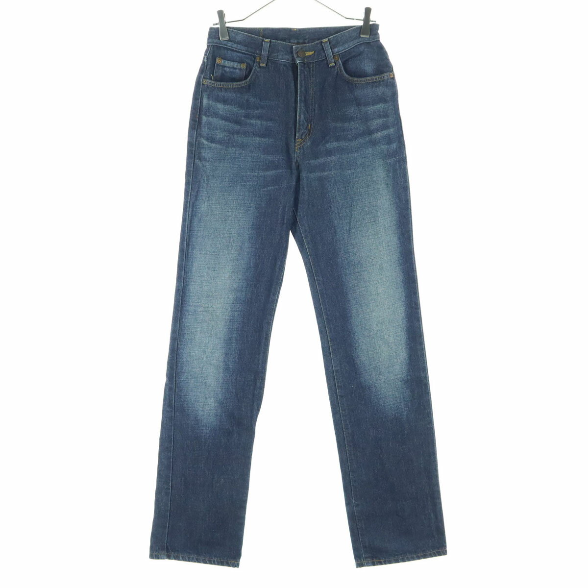 古着 EDWIN エドウィン 402 スリムデニムパンツ w32 ブルー MISS メンズ 【中古】